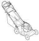 Page D Diagram and Parts List for 12AJ836E011 2008 Troy-Bilt Lawn Mower