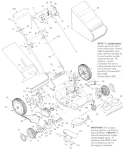 Page A Diagram and Parts List for 12AS569O063 2003 Troy-Bilt Lawn Mower