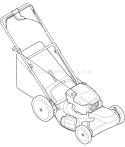 Page C Diagram and Parts List for 12AV565Q711 2007 Troy-Bilt Lawn Mower