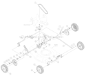 Page A Diagram and Parts List for 12AV834Q711 2006 Troy-Bilt Lawn Mower