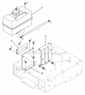 Fuel Tank Assembly Diagram and Parts List for 12B-753B766  Troy-Bilt Lawn Mower