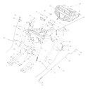Handle Diagram and Parts List for 13045 2005 Troy-Bilt Snow Blower