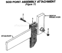 Page A Diagram and Parts List for 1307  Troy-Bilt Lawn Tractor Accessories
