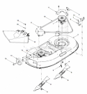 Page H Diagram and Parts List for 13AN689G766  Troy-Bilt Lawn Tractor