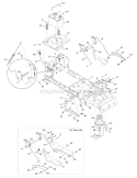 Page C Diagram and Parts List for 13AN77KS066 Pony -2010 Troy-Bilt Lawn Tractor