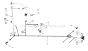 Electrical Diagram and Parts List for 13AU604H063 1999 Troy-Bilt Lawn Tractor