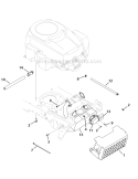 Page B Diagram and Parts List for 13AV77KF066 Tuffy -2010 Troy-Bilt Lawn Tractor
