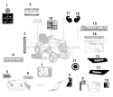 Page E Diagram and Parts List for 13AV77KF066 Tuffy -2010 Troy-Bilt Lawn Tractor