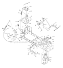 Part Location Diagram of 683-04195-0638 Husky Support Bracket - Red