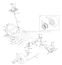 Part Location Diagram of 617Z04094A Husky GEAR ASM-FRONT STR