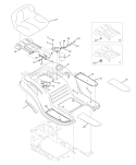 Page H Diagram and Parts List for 13AV77KF066 Tuffy -2011 Troy-Bilt Lawn Tractor