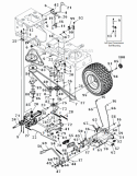 Part Location Diagram of 783-04722-0637 MTD Bracket-parking swp
