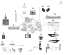 Part Location Diagram of 777D13263 Troy-Bilt Label-rider Lower