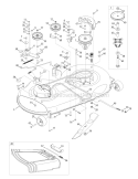 Page E Diagram and Parts List for 13AX79KT011 Horse -2010 Troy-Bilt Lawn Tractor