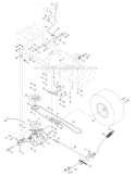 Part Location Diagram of 647-04202-0637 MTD Hydro Pedal Assembly