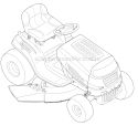 Page I Diagram and Parts List for 13AX79KT011 Horse -2010 Troy-Bilt Lawn Tractor