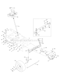 Page G Diagram and Parts List for 13AX79KT066 Horse -2010 Troy-Bilt Lawn Tractor