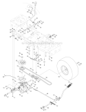 Page H Diagram and Parts List for 13AX79KT066 Horse -2010 Troy-Bilt Lawn Tractor