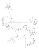 Page H Diagram and Parts List for 13WN77KS011 Pony -2010 Troy-Bilt Lawn Tractor