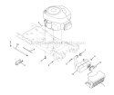 Page B Diagram and Parts List for 13WN77KS011 Pony -2011 Troy-Bilt Lawn Tractor