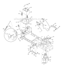 Page C Diagram and Parts List for 13WN77KS011 Pony -2011 Troy-Bilt Lawn Tractor