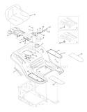 Page H Diagram and Parts List for 13WN77KS211 Pony -2011 Troy-Bilt Lawn Tractor