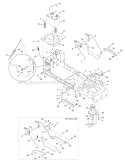 Page C Diagram and Parts List for 13WX78KS011 Bronco -2010 Troy-Bilt Lawn Tractor