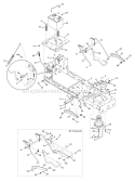 Page C Diagram and Parts List for 13WX78KS011 Bronco -2011 Troy-Bilt Lawn Tractor