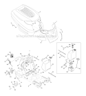 Page E Diagram and Parts List for 13WX78KS011 Bronco -2011 Troy-Bilt Lawn Tractor