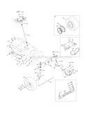 Page D Diagram and Parts List for 13WX78KS211 Bronco -2011 Troy-Bilt Lawn Tractor