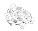 Page I Diagram and Parts List for 13WX78KS211 Bronco -2011 Troy-Bilt Lawn Tractor