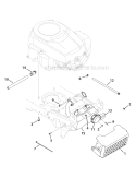 Page B Diagram and Parts List for 13WX78KT066 Thouroghbred -2010 Troy-Bilt Lawn Tractor