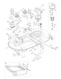 Page F Diagram and Parts List for 13WX78KT066 Thouroghbred -2010 Troy-Bilt Lawn Tractor