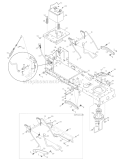 Page B Diagram and Parts List for 13WX79KT011 Horse -2010 Troy-Bilt Lawn Tractor
