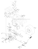 Page H Diagram and Parts List for 13WX79KT066 Horse -2010 Troy-Bilt Lawn Tractor