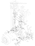 Part Location Diagram of 753-05002 MTD Trans Asm-comp 2sp
