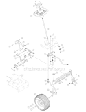 Page A Diagram and Parts List for 14AA80TP766 Big Red Horse -2007 Troy-Bilt Lawn Tractor