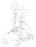 Page C Diagram and Parts List for 14AA80TP766 Big Red Horse -2007 Troy-Bilt Lawn Tractor