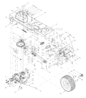 Part Location Diagram of 647-0037 MTD Shift Lever