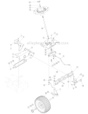 Part Location Diagram of 753-06019 Husky Pivot Axle, Cast