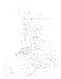Part Location Diagram of 747-04521 MTD Pedal, Brake