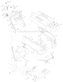 Part Location Diagram of 731-05598 MTD Bumper Cap