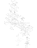 Page G Diagram and Parts List for 14AP80TP766 GT50 -2006 Troy-Bilt Lawn Tractor