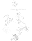 Page G Diagram and Parts List for 14AQ81TK766 GT54 -2006 Troy-Bilt Lawn Tractor