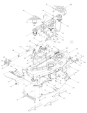 Part Location Diagram of 683-0617A-0637 MTD Stop-chute Deflect