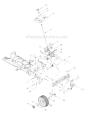 Page B Diagram and Parts List for 14AR809K063 2002 Troy-Bilt Lawn Tractor