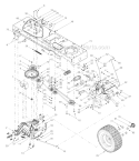 Page C Diagram and Parts List for 14AR809K063 2002 Troy-Bilt Lawn Tractor