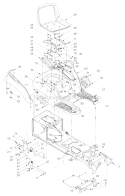 Page E Diagram and Parts List for 14AT809H766 Horse -2004 Troy-Bilt Lawn Tractor
