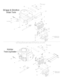 Page E Diagram and Parts List for 14AW809H063 1999 Troy-Bilt Lawn Tractor