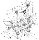 Page A Diagram and Parts List for 14BV809H063 2000 Troy-Bilt Lawn Tractor
